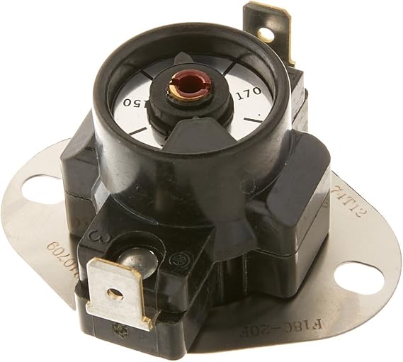 White Rodgers Snap Disc Adjustible Temp Fan Limit, 140F to 180F, 3F05-2