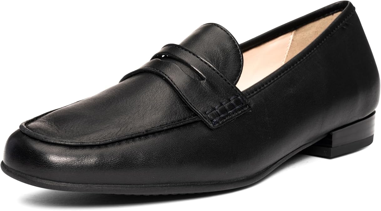 ARA Women's Kent Loafers, Black, 7.5 US