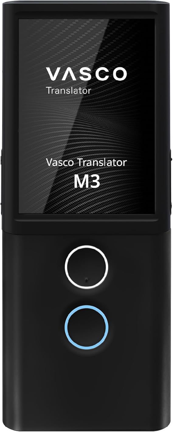 Vasco Translator M3 | Voice Translator from Europe | 76 languages for about 200 countries and regions | Free Lifetime Communication Fee, No Replacement Required