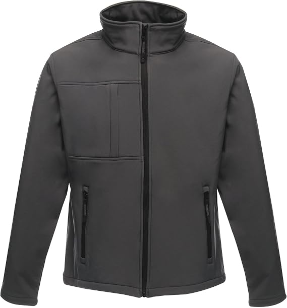 Regatta Professional Mens Octagon II Printable 3 Layer Membrane Softshell -Black