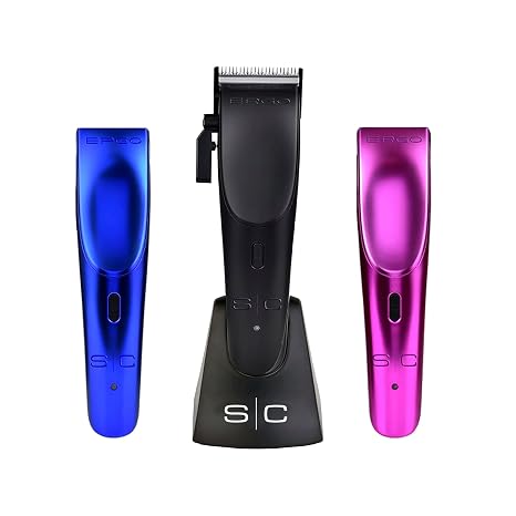 StyleCraft Ergo Professional Microchipped Magnetic Clipper with 5 Guards