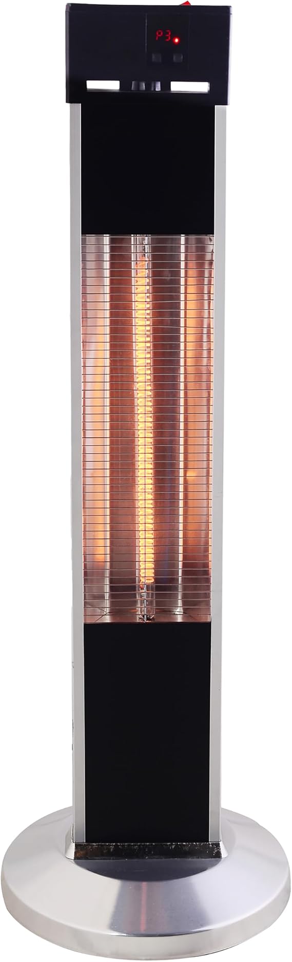 Lifesmart Outdoor Infrared Tower Heater | Outdoor Infrared Tower Heater, for Garage, Deck, Patio, Electric Portable Space Heater