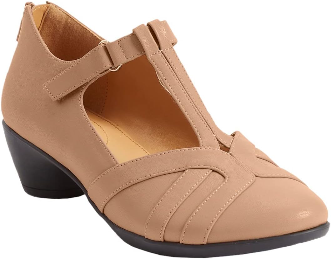 Comfortview Womens The T-Strap Shootie Wide Widths Available