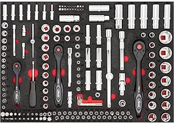 Vigor V4188 Socket Tool Set