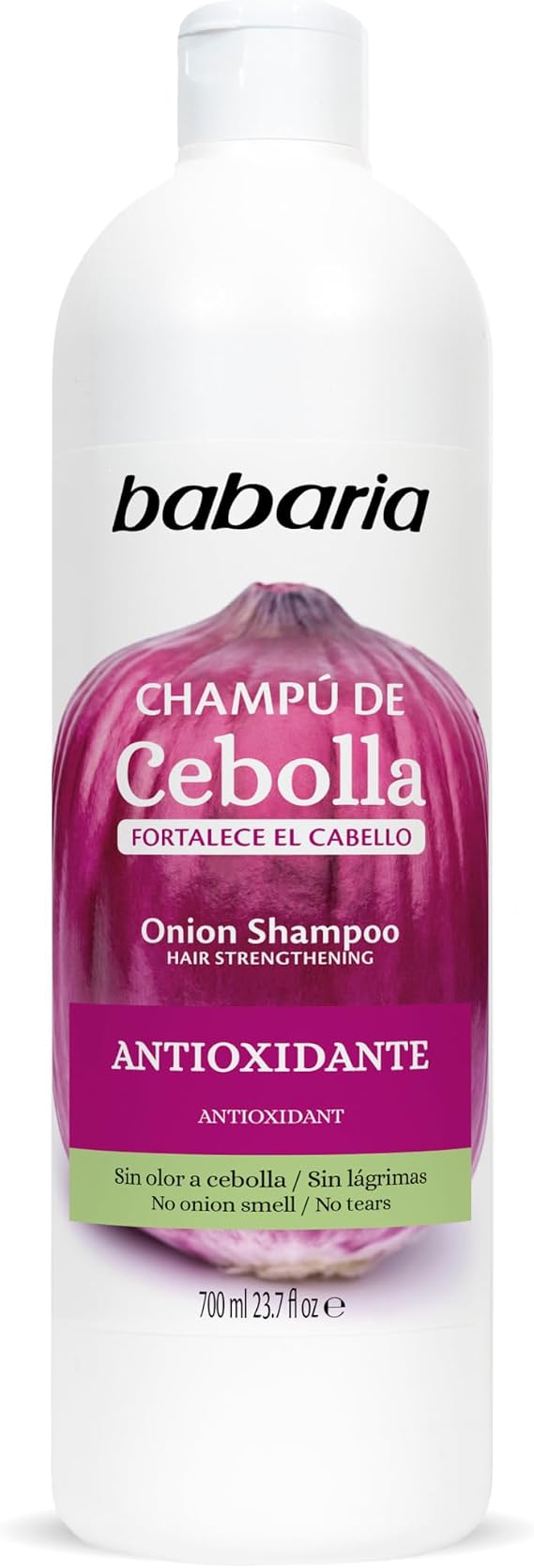 Babaria Shampoo, Onion Antioxidant Shampoo, 700 ml