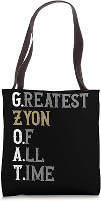 Greatest Zyon of all time | GOAT | Zyon Tote Bag