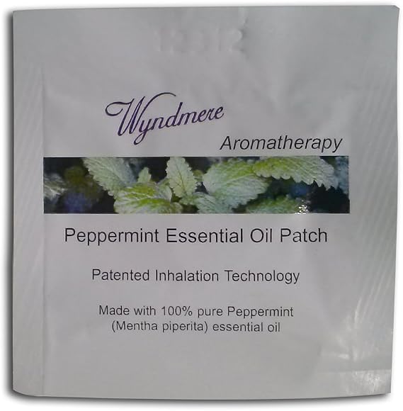 Peppermint Aromatherapy Inhalation Patch - Energizing - 1 Count