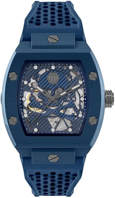 Philipp Plein Men's Watch Analogue Automatic The Skeleton Ecoceramic