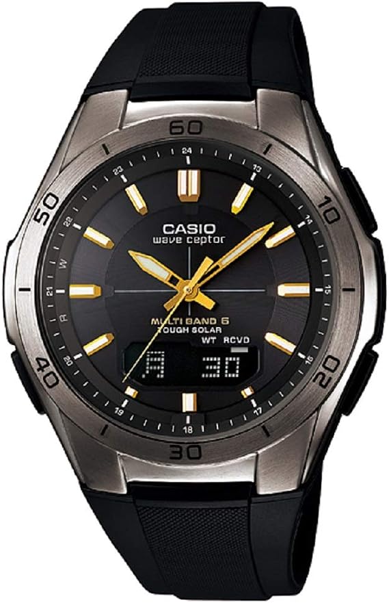 Casio Wave Ceptor Wva-m640b-1a2jf 6 Multi Bands Solar Men's Watch Japanese Model 2014 July Released