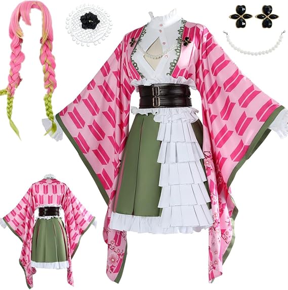 Us size Anime women cosplay costume kimono party suit