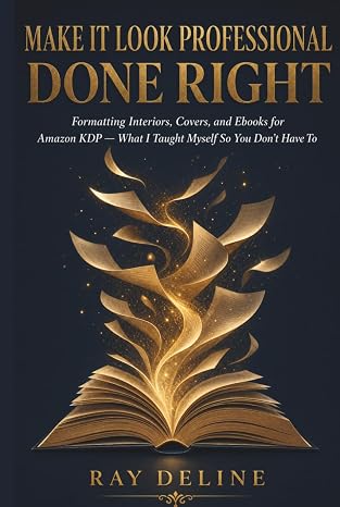 Make It Look Professional, Done Right - Book 2: Formatting Interiors, Covers, and Ebooks for Amazon KDP — What I Taught Myself So You Don't Have To