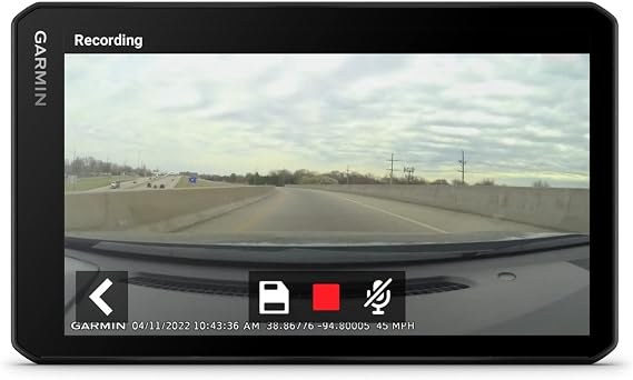 Garmin RV Cam 795, 7 GPS RV Navigator & Built-in Dash Cam
