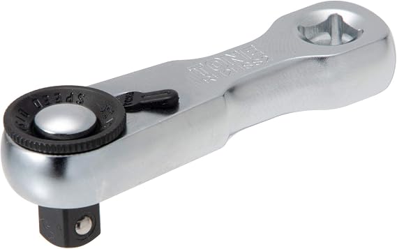 TONE RH2HSS2 Stubby Ratchet Handle (Hold Type) Insertion Square 1/4 inch (6.35 mm)