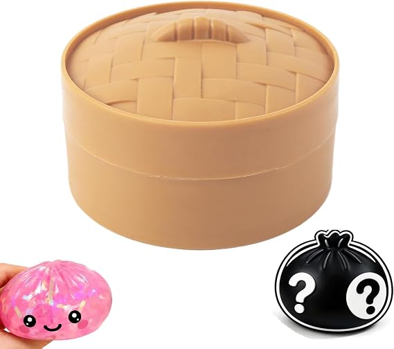 Glitter Random Squishy with Glitter Dumpling