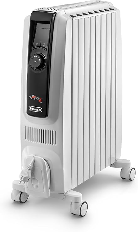 De'Longhi Dragon 4 Pro Yağlı Radyatör 2Kw 60 M3'E Tasarruf Ve Zamanlayıcılı