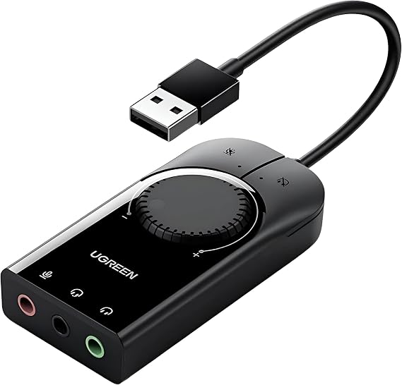Ugreen Harici USB Ses Kartı, 15 Cm