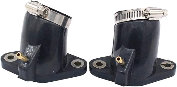 MOTOKU Pack of 2 Carb Carburetor Intake Manifold Joint Boot
