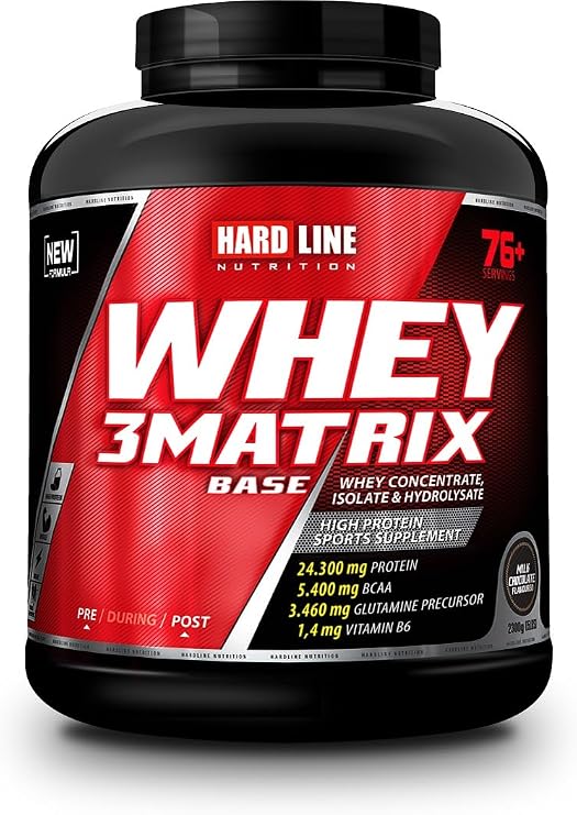 Hardline Whey 3Matrix Base 2300 Gr Çikolata