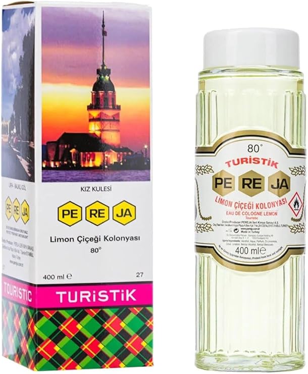 Pereja Limon Kolonyası 400 ml Cam Şişe