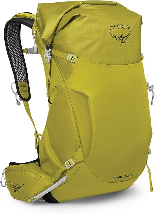 Osprey Downburst 36L Men's Hiking Backpack, Babylonica Yellow