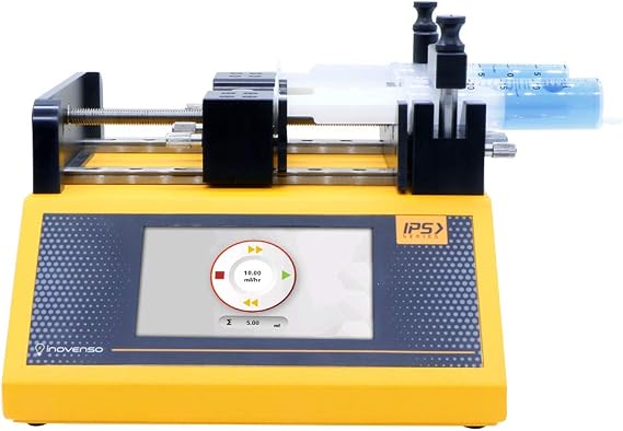 IPS Series Non-Medical Intelligent Syringe Pump, IPS-13RS Syringe Pump, Infuse & Withdrawal, Double Interdependent Channel with 5 Operation Modes and 5 Recipes for Veterinary & Laboratory