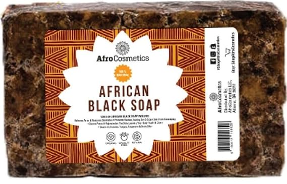 African Black Soap 1 lb Bar