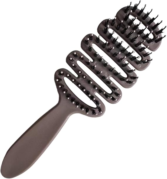 Detangling Brush for Thick Hair Soft Boar Bristle Haircare Comb Head