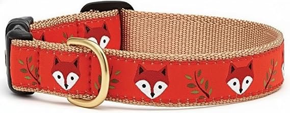 Up Country Foxy Dog Collar X-Small (6 To 12 Inches) 5/8 Inch Narrow Width