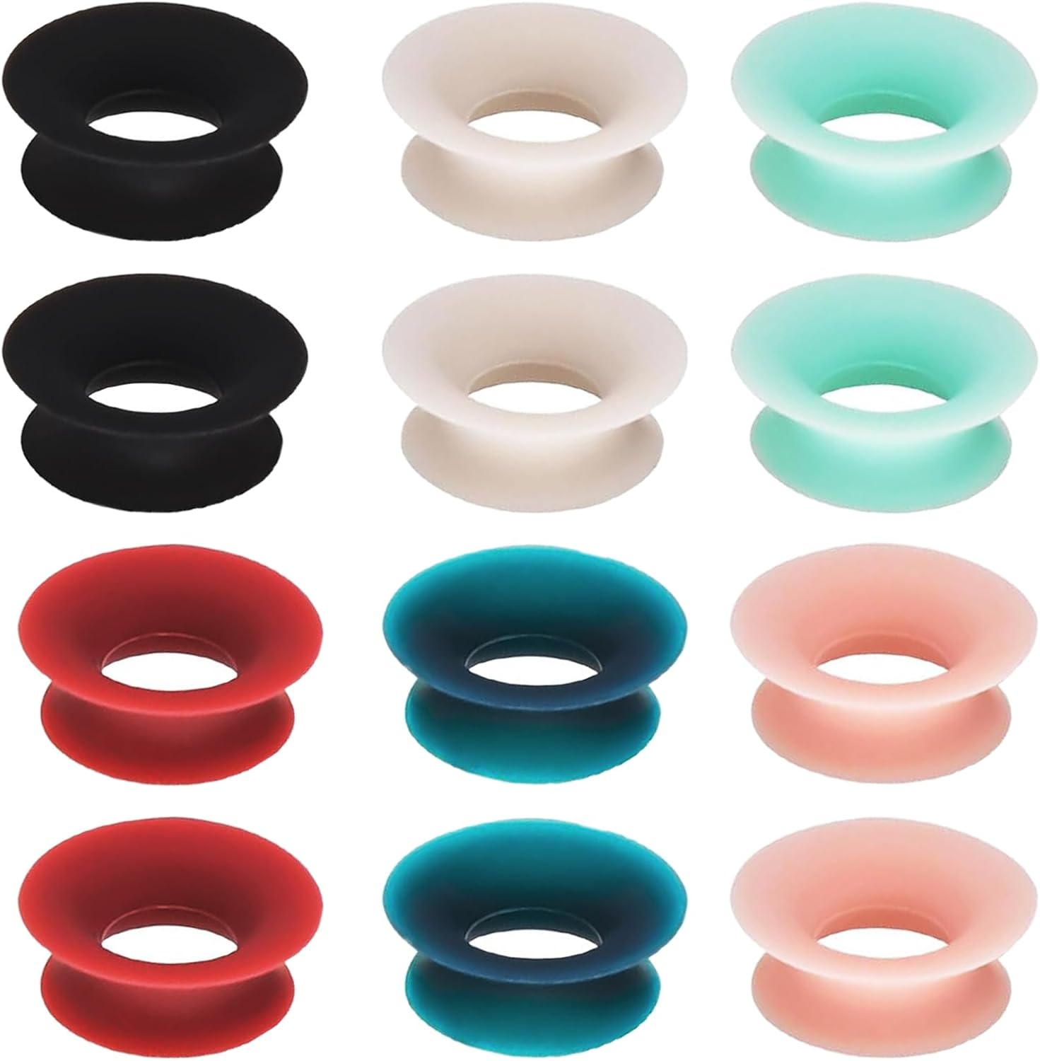 12pcs Loop Earplugs Mute Insert - Reusable Soft Silicone Accessories for Loop Engage and Experience Earplugs - Quiet for Journey, Home Office, Library