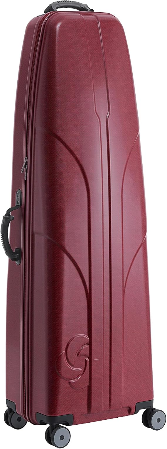 Samsonite Tour Deluxe Golf Hard Case Golf Travel Bag, Lightweight & Durable ABS Shell, 360 Degree Multi-Directional Wheels