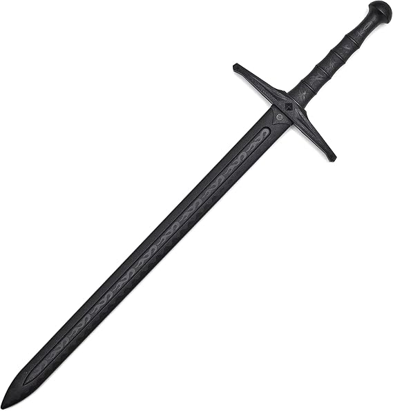 Martial Arts Black Polypropylene Full Contact Ex-Calibur Long Sword