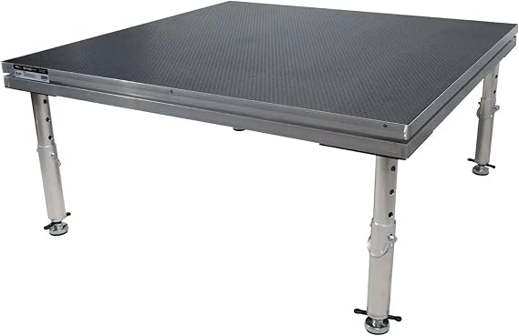 ProX XSU-4X4 STAGEone 4' Ft. Portable Stage with Telescoping Legs Platform Height 16-22-inch