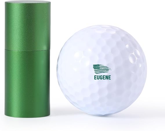 Golf Ball Stamp, Upgraded Personalized Golf Ball Stamper, Self-Inking Golf Ball Stamp Markers, Gifts for Dad Husband Grandfather, Golfer Gift Golfing Accessories