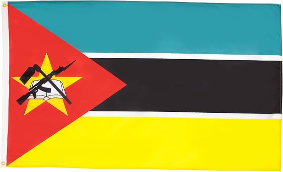 AZ FLAG Mozambique Flag 3x5 ft 100D Polyester 2 Grommets