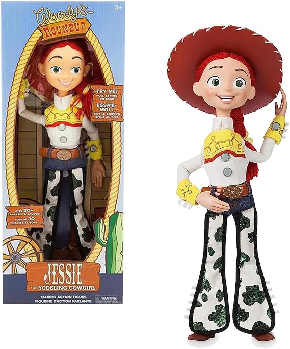 Story Pull String Jessie Interactive Talking Action Figure Toy 16"" Doll