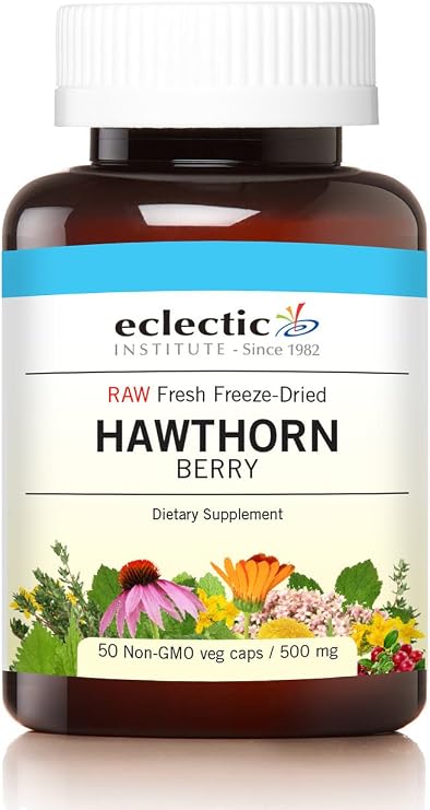 Eclectic Hawthorn Berry Freeze Dried Vegetables with Glass, Blue, 50 Count