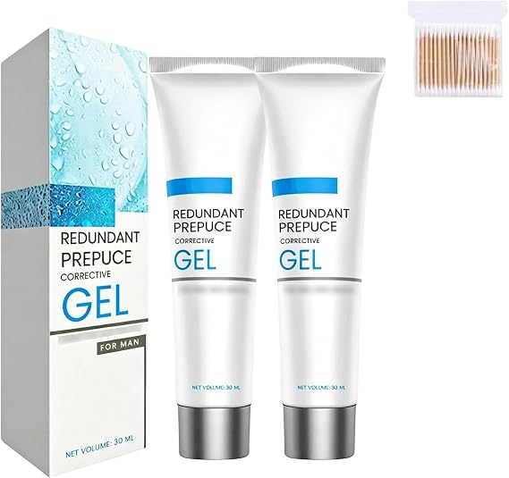 Redundant Prepuce Corrector Gels, Phimosis Cream Tight Foreskin, Phimosis Cream for Adults, Men Personal Care Crea-m, Natural Ingredients, Suitable for All Skin Types (2 pcs)