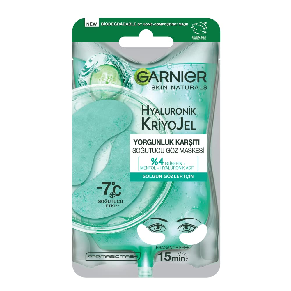 Garnier Hyaluronic Cryo Jelly Eye Mask 6 COUNT