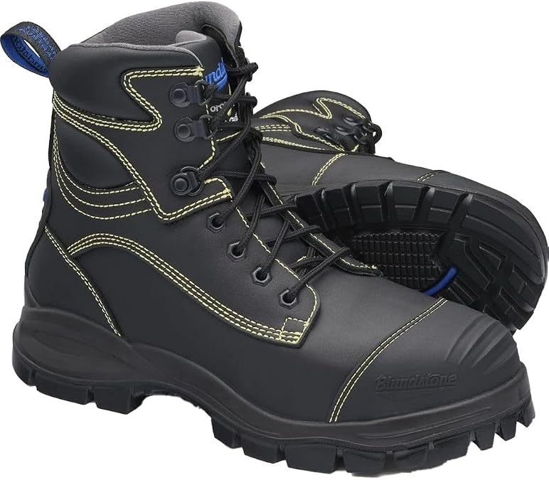 Blundstone Men's Black, XFoot Series, Steel Toe, EH, Mt, PR Boot