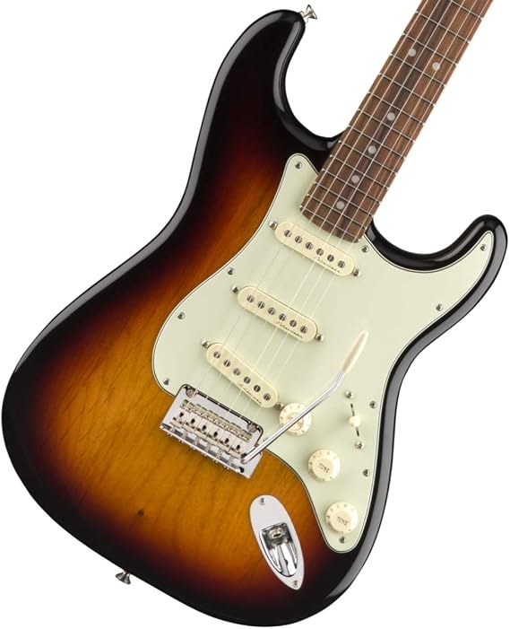 Fender Deluxe Roadhouse Stratocaster Electric Guitar - Pau Ferro Fingerboard - 3-Color Sunburst