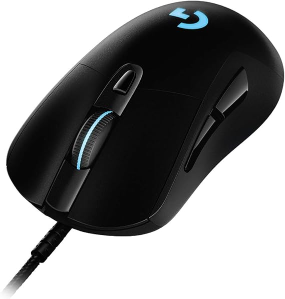 Logitech G G403 Kablolu Oyuncu Mouse, Hero 25K Sensör, 400 IPS İzleme Hızı, 6 Programlanabilir Tuş, 1 ms Bildirim Hızı, Siyah