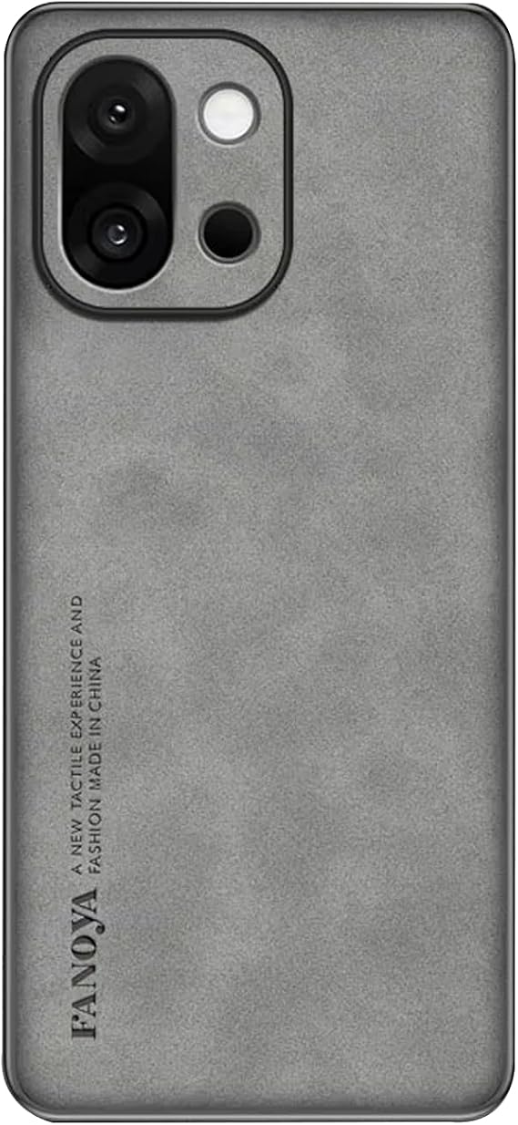 Microcase OnePlus 15 Deri Kaplama Kılıf AL4970 (Gri)