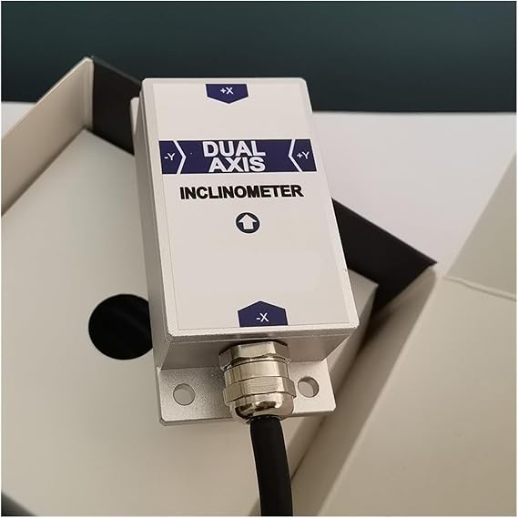 Tilt Angle Sensor BWK220 BWK228 Tilt Angle Sensor Dual Axis Inclinometer with Accuracy 0.2 Degree Resolution 0.02(0-20mA BWK228)