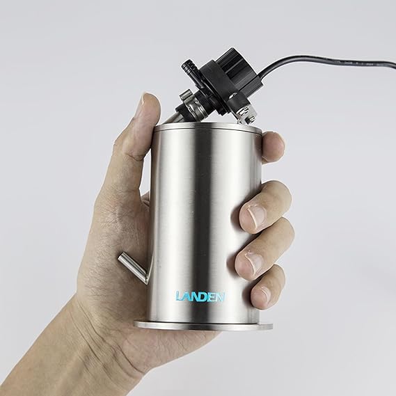 LANDEN Aquarium External Stainless Steel Canister Filter Kit for 5Gal Tank
