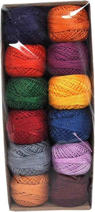 Valdani Pearl Cotton Sz 8 | Gemstone Magic | 74 Yds/Ball