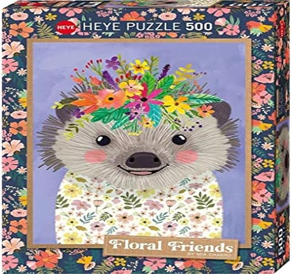 500 pcs, Funny Hedgehog