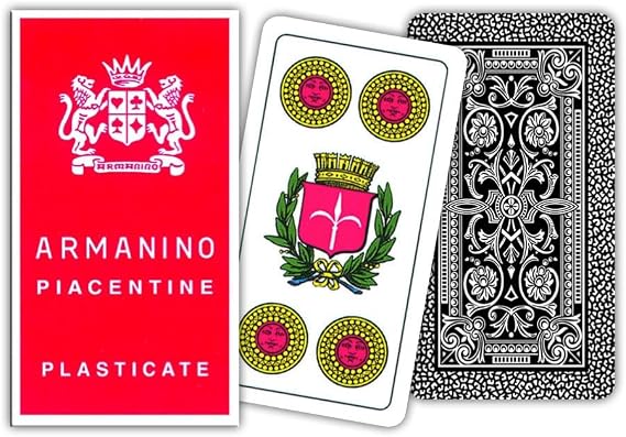 Modiano 313377 Piacentine Armanino Playing Cards