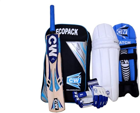 CW Smasher Full Size Cricket Kit for Adult Cricket Kit Set Batting Cricket Kit Right Hand Sports Training Cricket Kit for Men Sports Gear Cricket Equipment Full Kit Senior Size