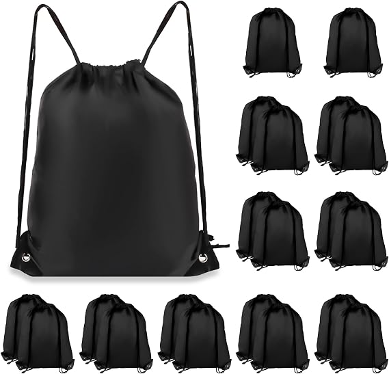 20 Pcs Drawstring Gym Bags, Backpack for Sports, Gym, Travel, Swimming