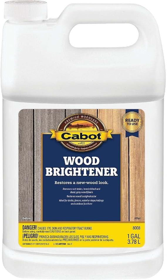 Cabot Samuel 1492941 1 Gal Wood Brightener
